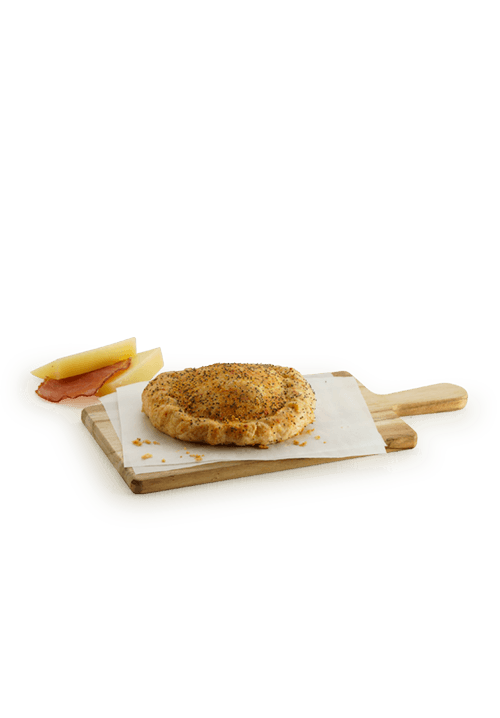 Pâte feuilletée artisanale avec Graviera de Crète et Lountza