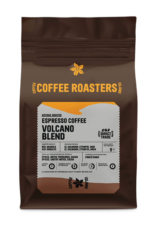 Espresso Volcano Blend préemballé 250g 
