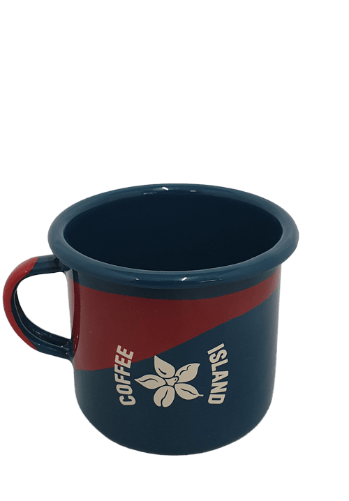 Mug bleu-rouge 250ml