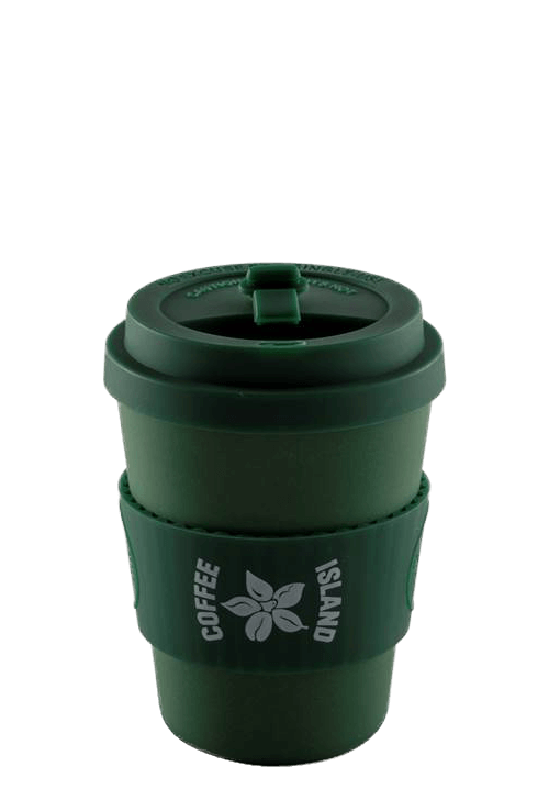 Ecoffee Tasse réutilisable verte