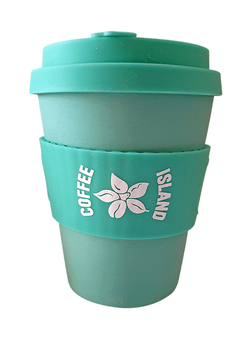 Tasse réutilisable Ecoffee bleu clair 350ml