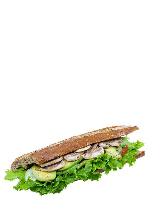 Avocado & Mushrooms